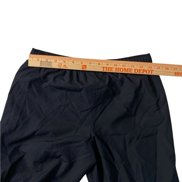 UNDER ARMOUR Black Athletic Warm Up Track Pants Mens Medium Loose Elastic Waist - Picture 8 of 9